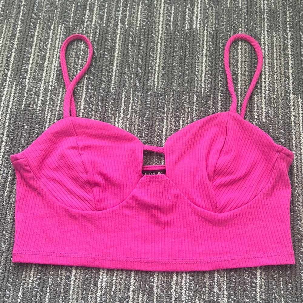 bralette style crop top